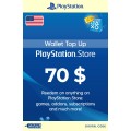 PSN Card $70 USD [US]